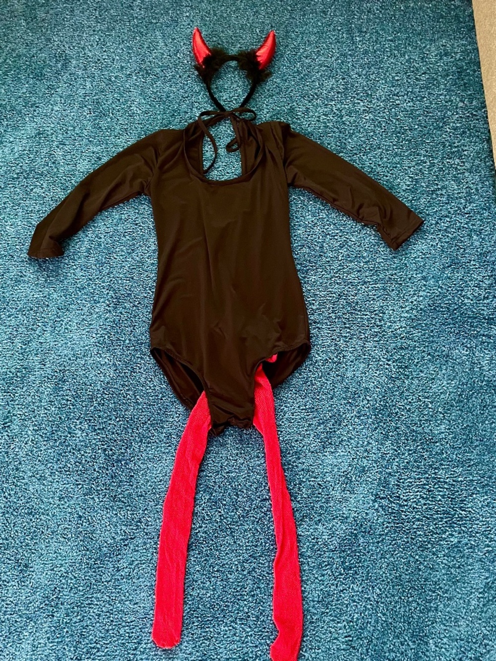 3 Piece Devil Halloween Costume-Women's Small/Medium